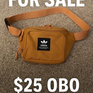Adidas Originals Mustard Yellow Waist Bag / Fanny Pack